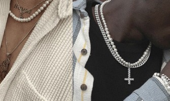 Masculine pearl jewelry outlet